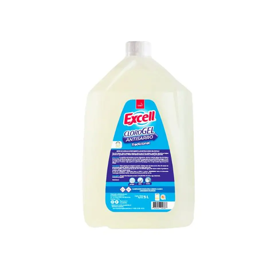 Cloro Gel 5 lt Antisarro 2
