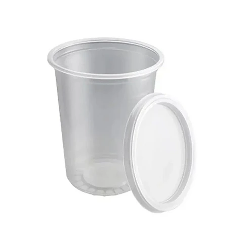 Pote 1 lt con tapa deli 25 Un (32 OZ)