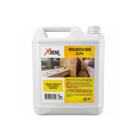 Cloro 3% 5 lts Industrial