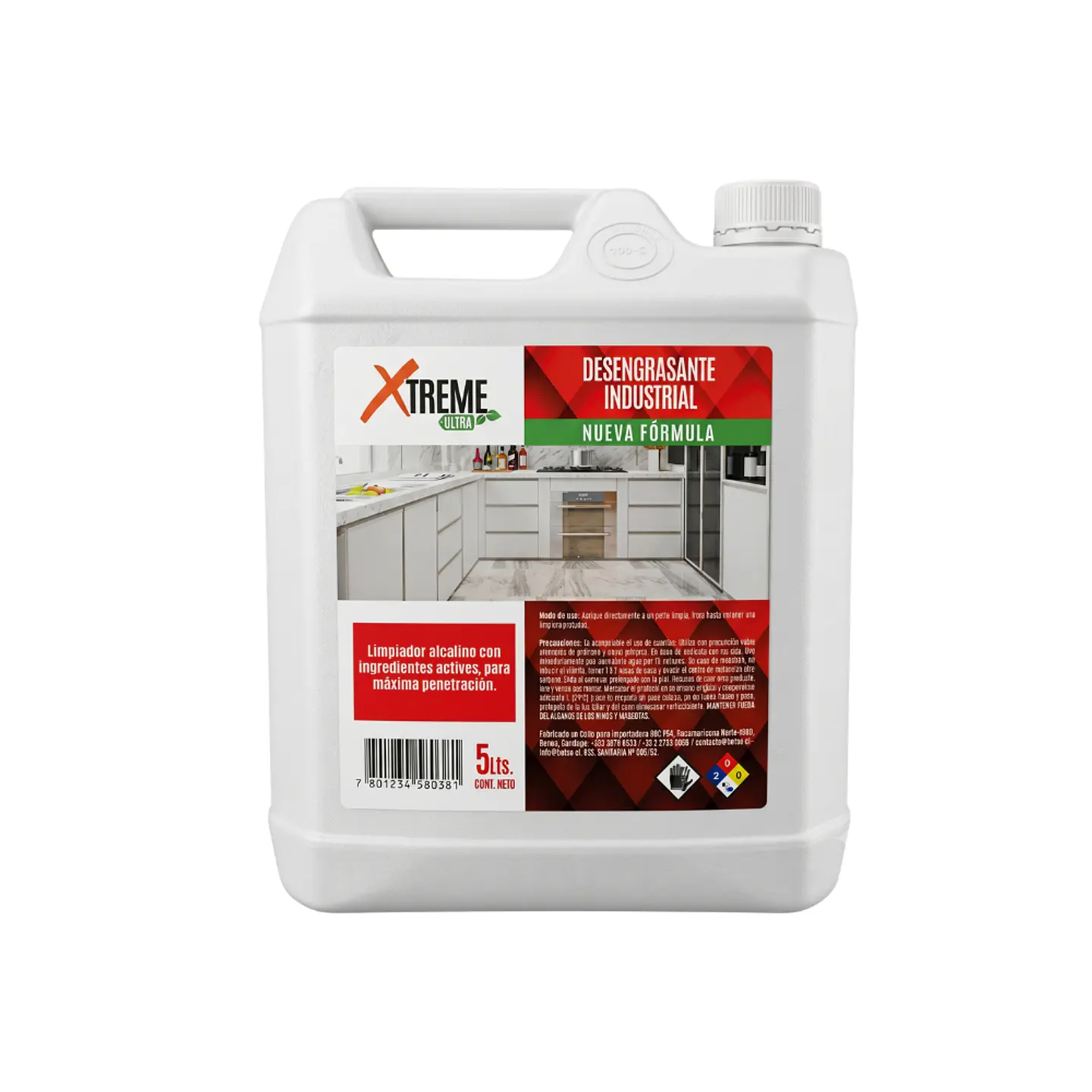 Desengrasante 5 lts Industrial  1