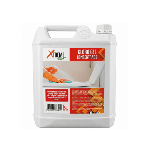 Cloro gel 5 lts Industrial