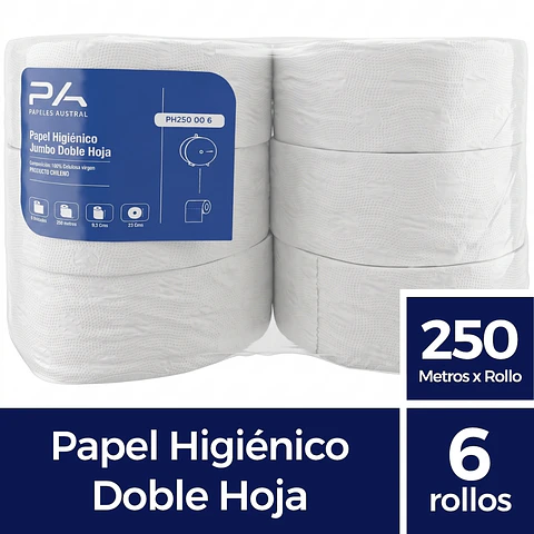 Papel Higienico 6x250 mts