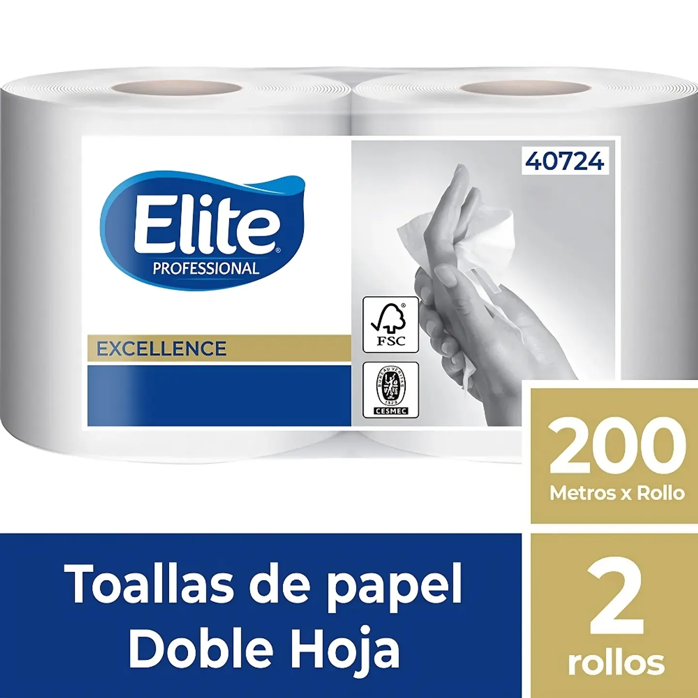 Toalla Papel 2x200 mts 1