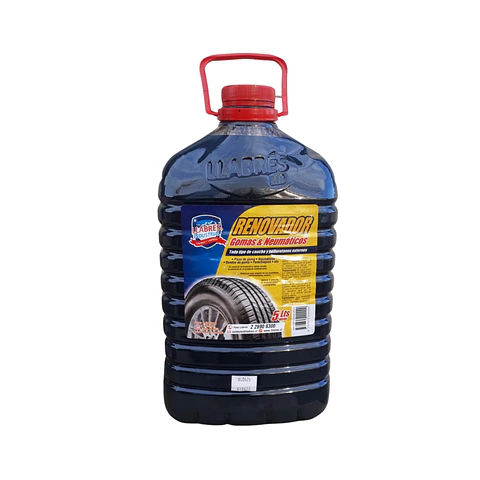 Renovador Neumáticos 5 lts Negro