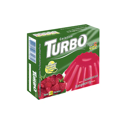 Gelatina 80 GR Frambuesa