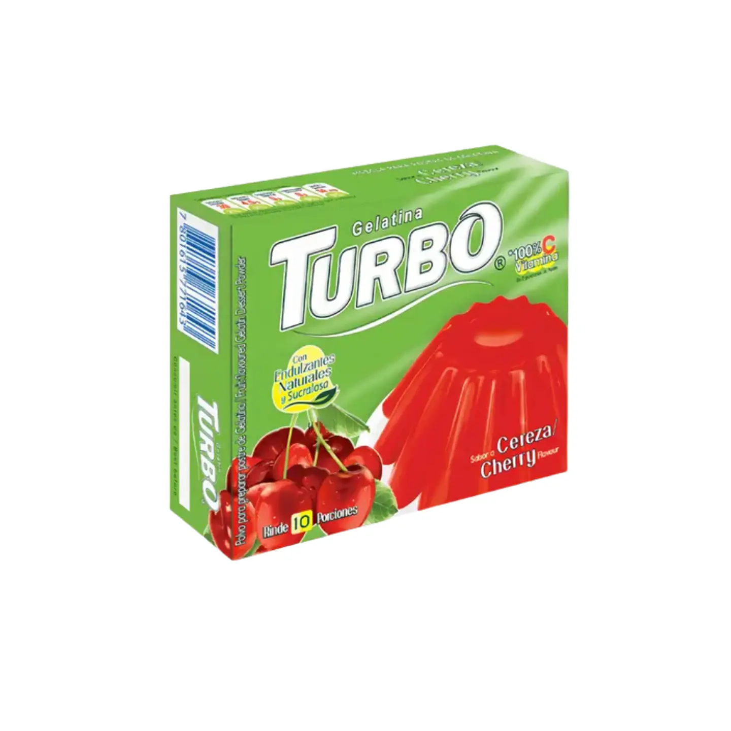 Gelatina 80 GR Cereza 1