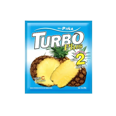 Refresco Polvo 20 Gr Plus 2 lt Piña