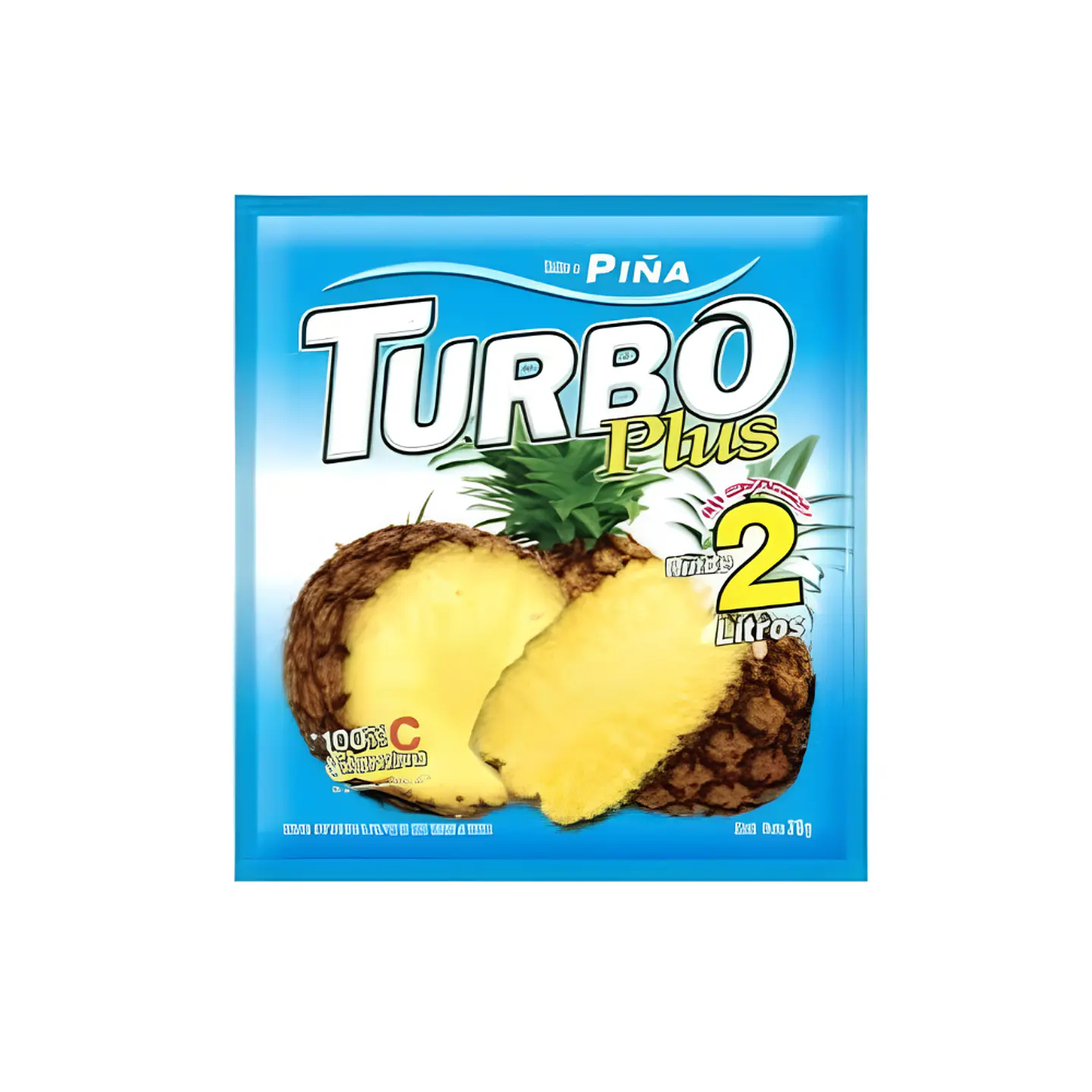 Refresco Polvo 20 Gr Plus 2 lt Piña 1