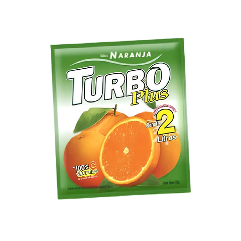 Refresco Polvo 20 GR Plus 2 LT Naranja