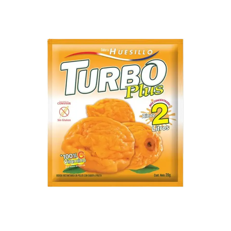 Refresco Polvo 20 GR Plus 2 LT Huesillo 1