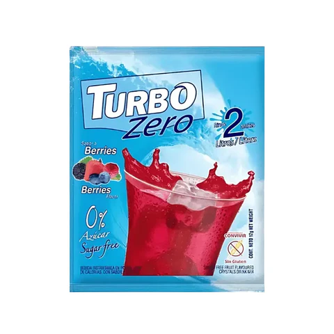 Refresco Polvo 12 GR Zero 2 Ll Berries