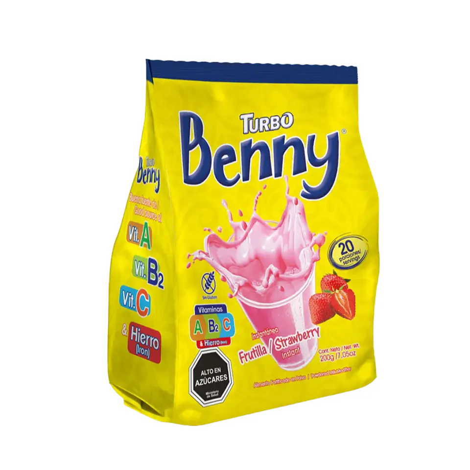 Saborizante Leche 500 GR Benny Frutilla 1