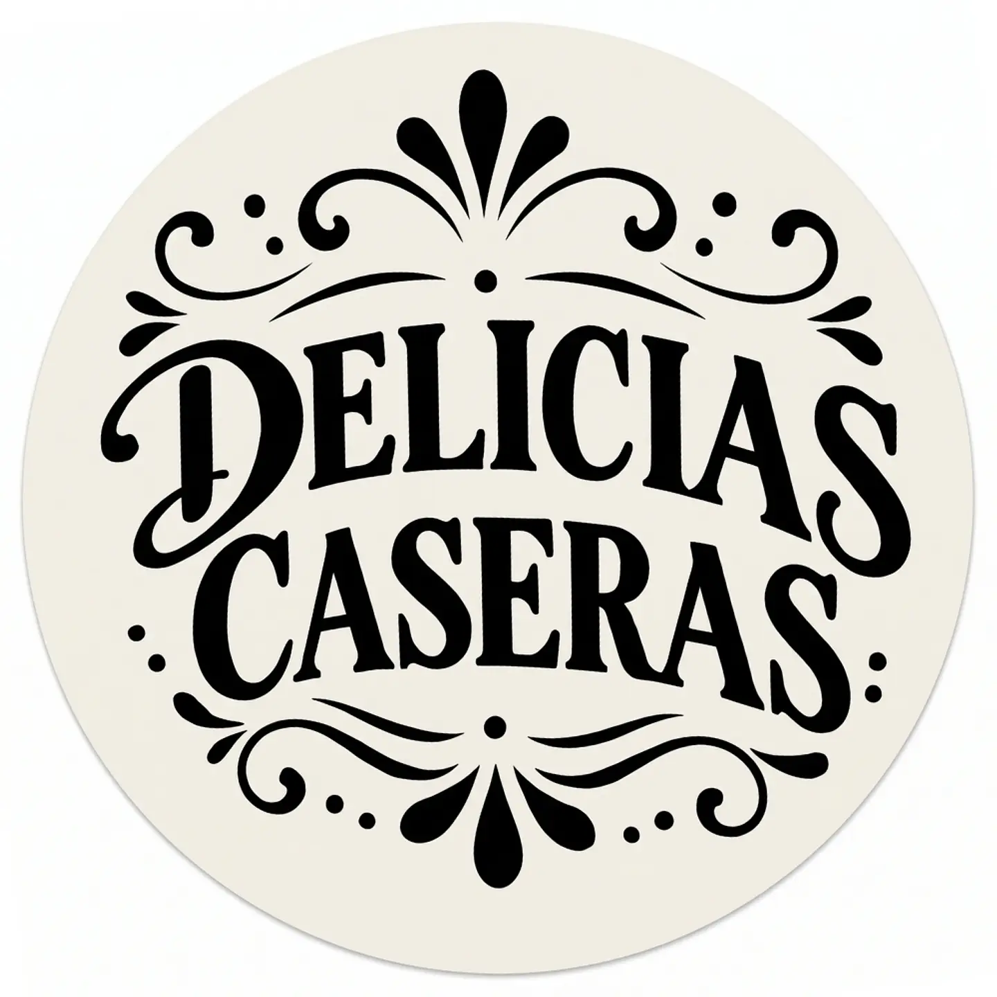 Etiqueta Delicias Caseras 1