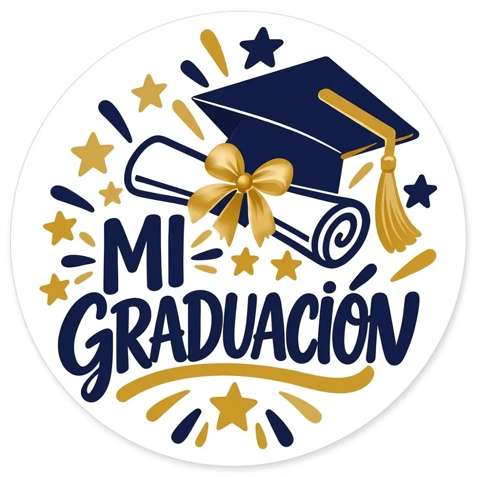 Etiqueta Mi Graduación 1