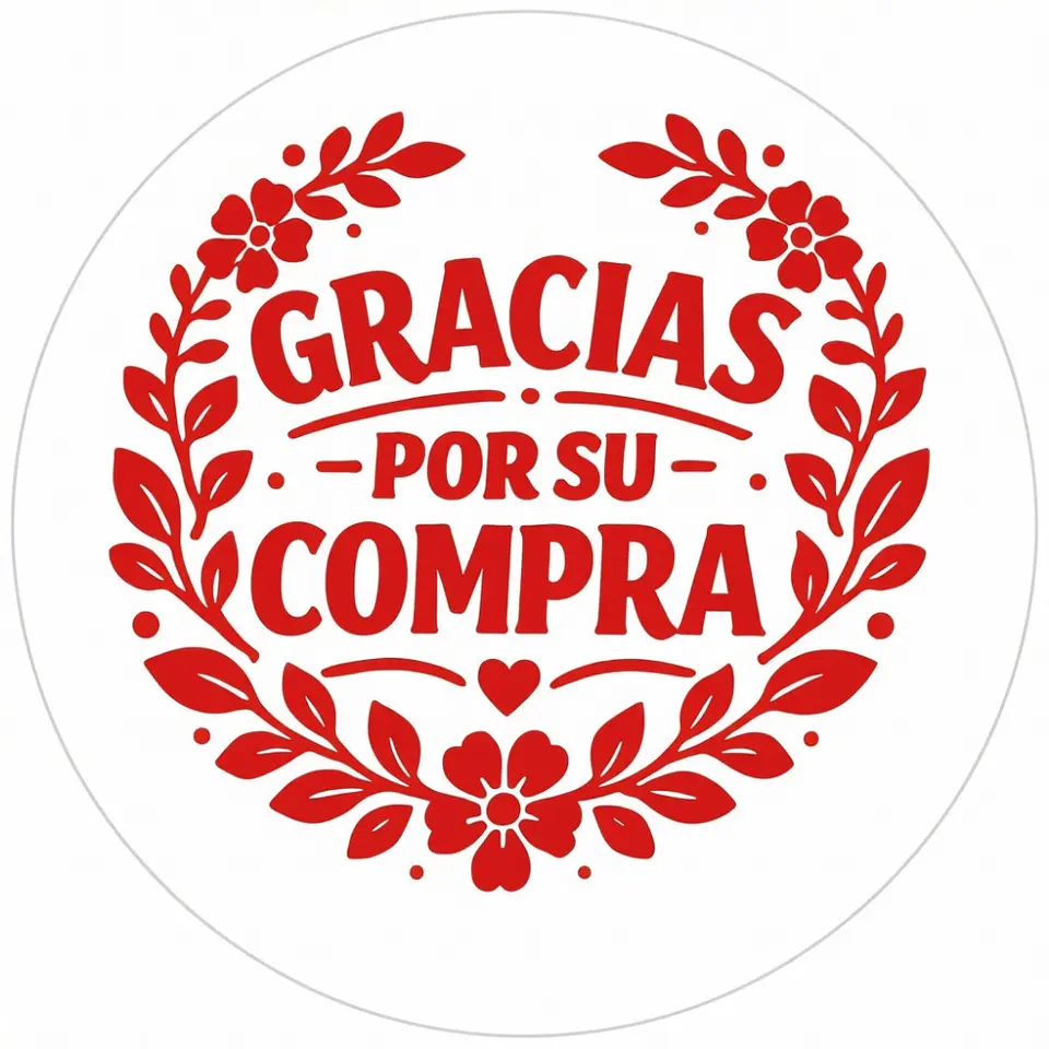 Etiqueta Gracias por su Compra 1