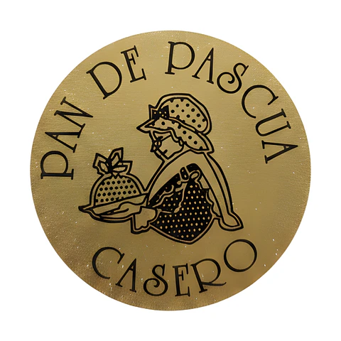 Etiqueta Pan de Pascua