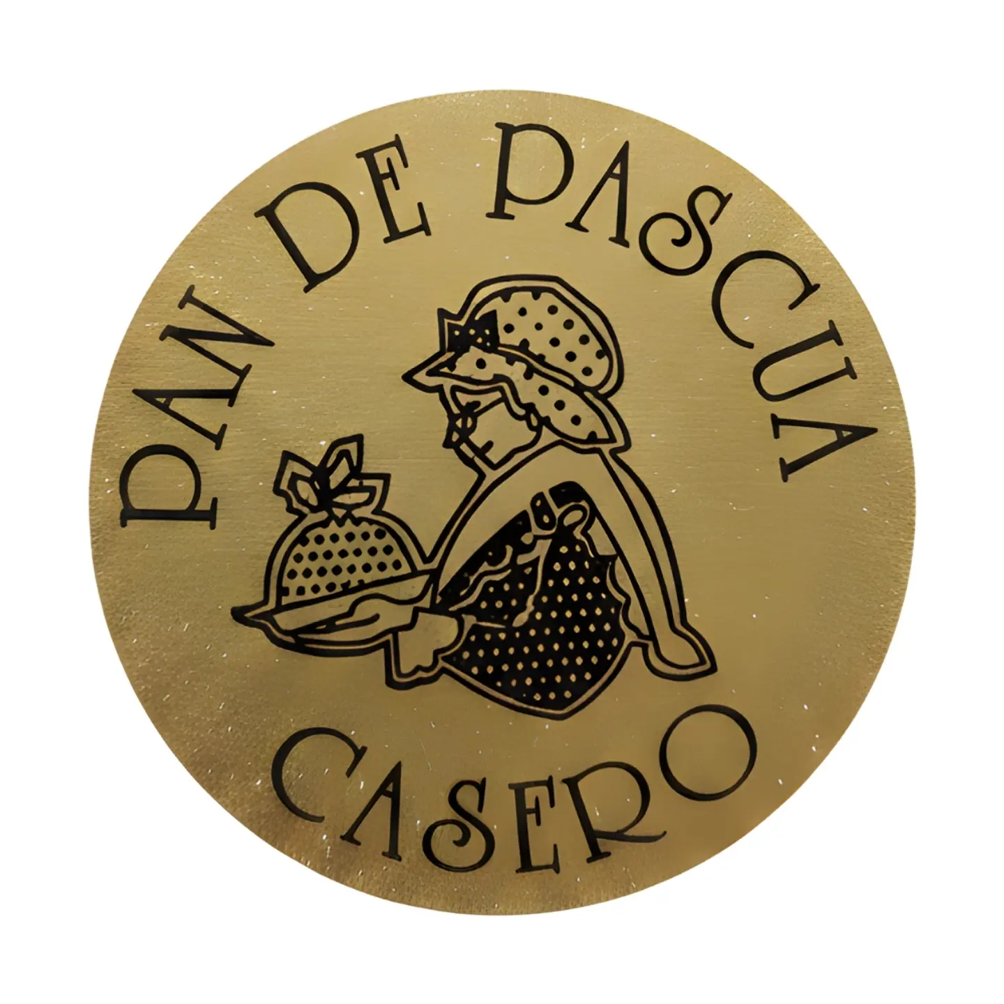 Etiqueta Pan de Pascua 1