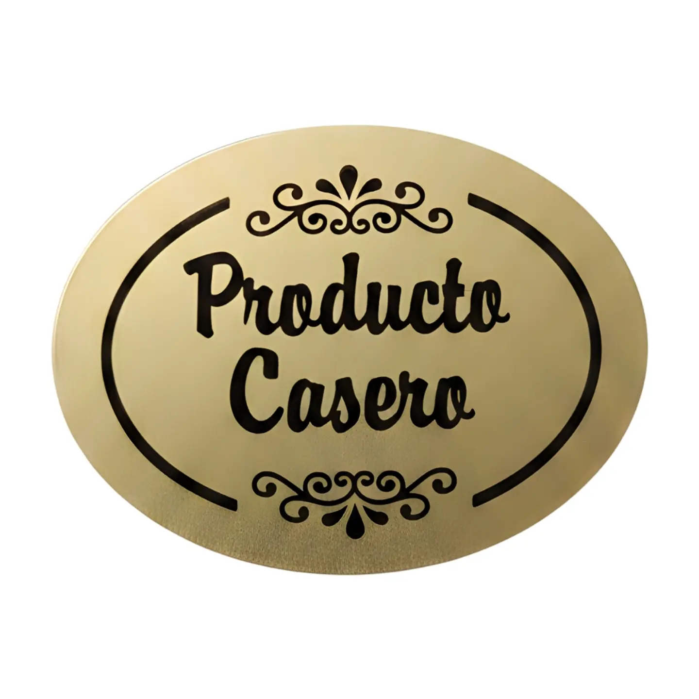Etiqueta Producto Casero 1