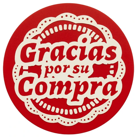 Etiqueta Gracias por su Compra