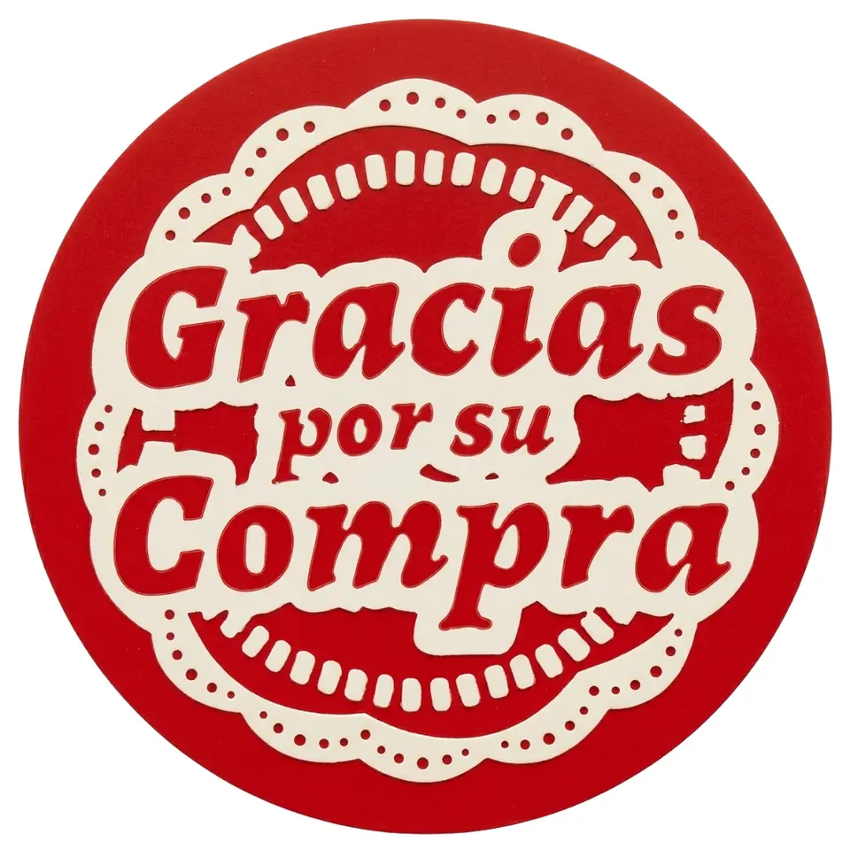 Etiqueta Gracias por su Compra 1