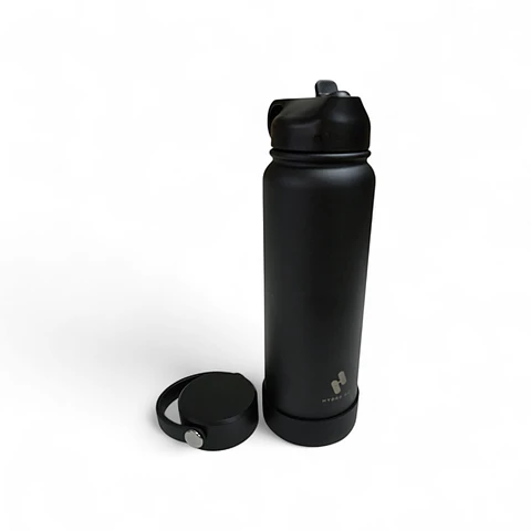 Termo Botella de Agua Hydra Go - Negra