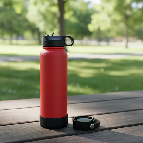 Termo Botella de Agua Hydra Go - Roja