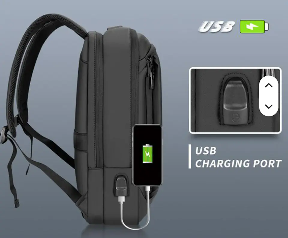 Mochila Antirrobo para Notebook 16