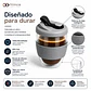 Taza Mug Café Doble Pared Vidrio Borosilicato Java 350ml - Miniatura 4