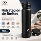 Termo Botella de Agua Hydra Go - Negra - Miniatura 2