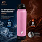 Termo Botella de Agua Hydra Go - Rosa - Miniatura 4