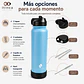 Termo Botella de Agua Hydra Go - Celeste - Miniatura 4