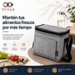 Lonchera Térmica Gris para Almuerzo-Comida - Miniatura 2
