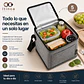 Lonchera Térmica Gris para Almuerzo-Comida - Miniatura 4