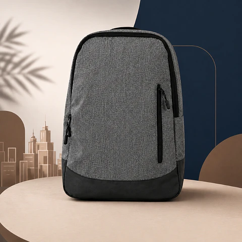 Mochila Way Tahg Porta Notebook 15.6 Unisex Urbana Gris 