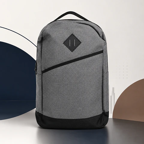 Mochila Notebook Unisex Tahg Duomo 17L Color Gris