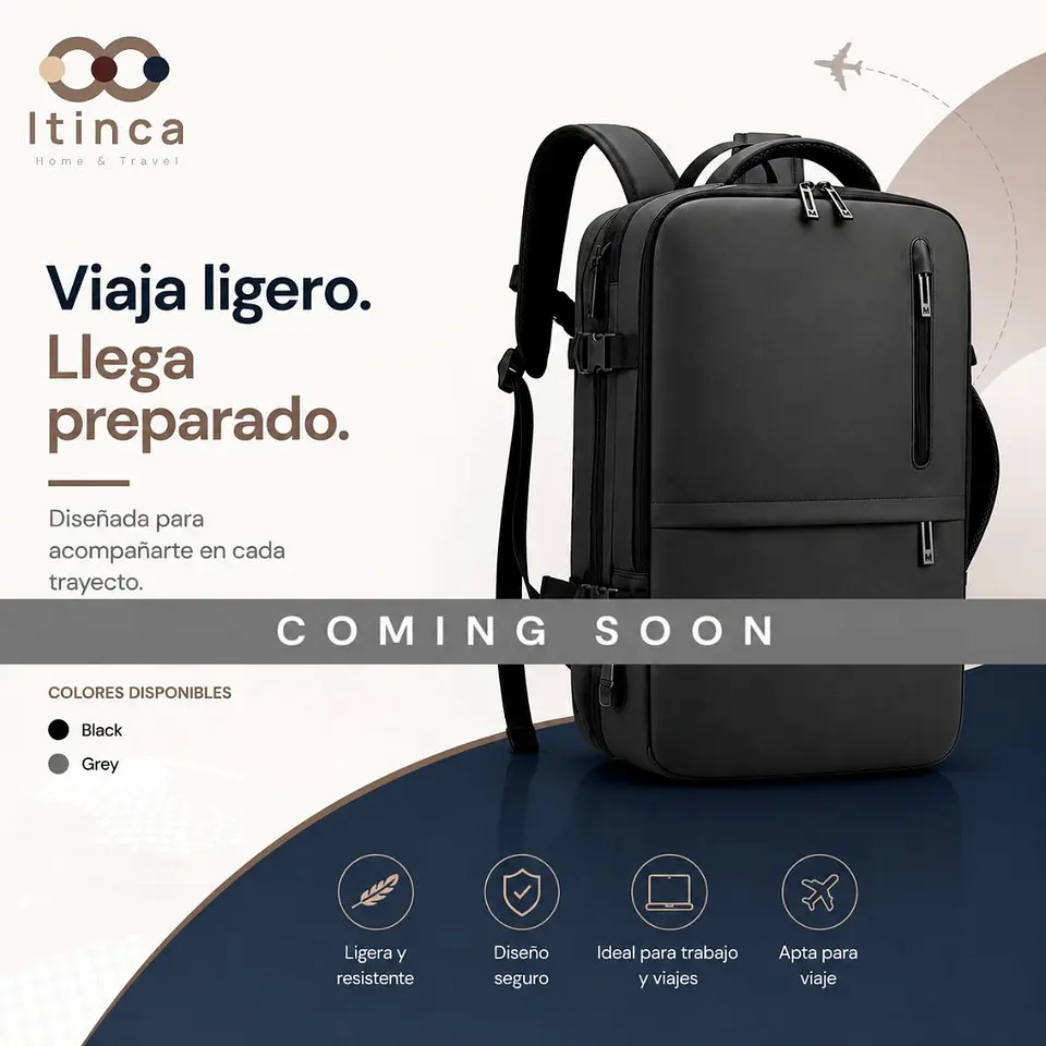 Mochila de Viaje Loa | Multifuncional Expandible 20–39L 1