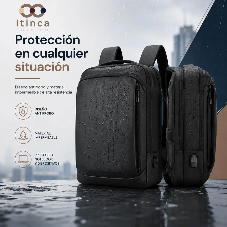 Mochila Antirrobo Lauca | Notebook 16