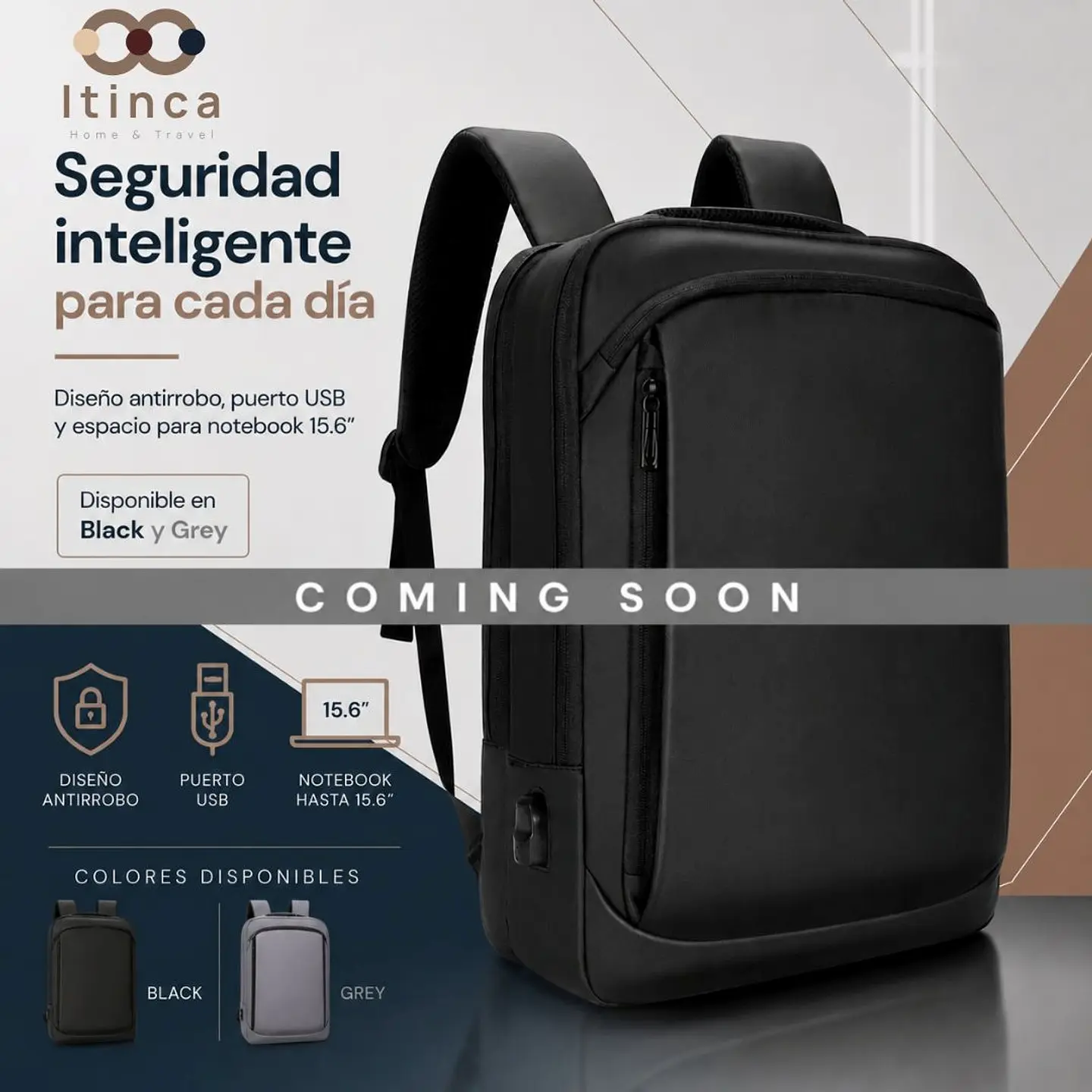 Mochila Antirrobo Lauca | Notebook 16