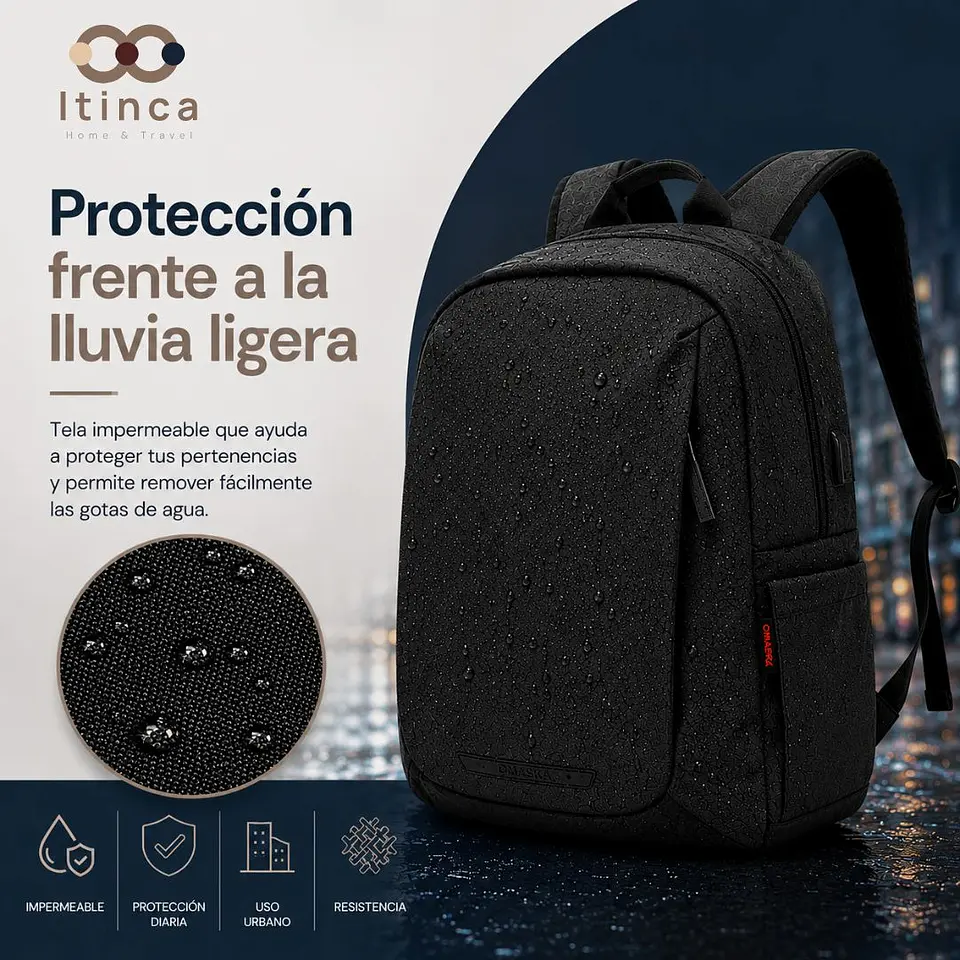 Mochila Urbana Rapel | Porta Notebook 17