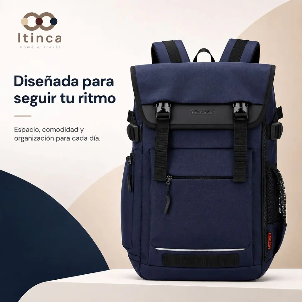 Mochila Ejecutiva Urban Toltén | Porta Notebook 17