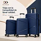 Maleta Quizapu PP | Cerradura TSA | Ruedas 360° | Black, Dark Grey y Dark Blue - Miniatura 8