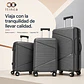 Maleta Quizapu PP | Cerradura TSA | Ruedas 360° | Black, Dark Grey y Dark Blue - Miniatura 2