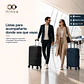 Maleta Quizapu PP | Cerradura TSA | Ruedas 360° | Black, Dark Grey y Dark Blue - Miniatura 5