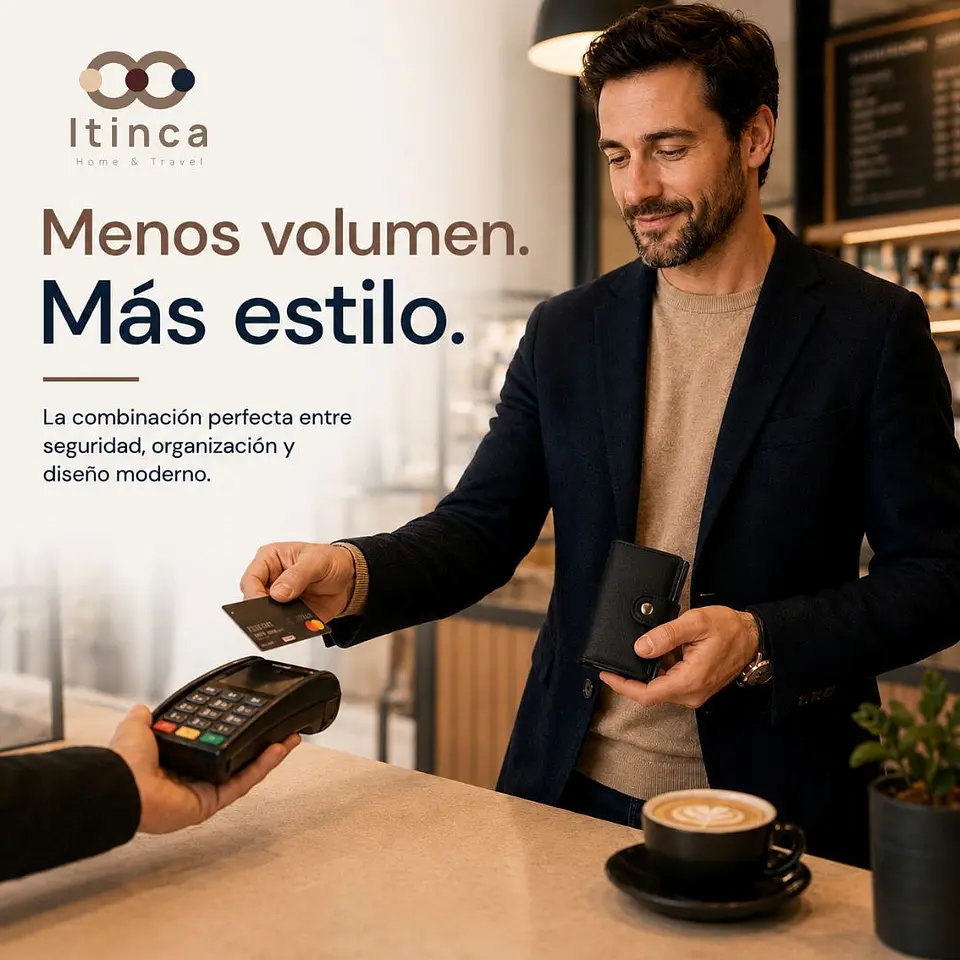 Billetera Tarjetero Tahg Protección Rfid 6 Tarjetas 6