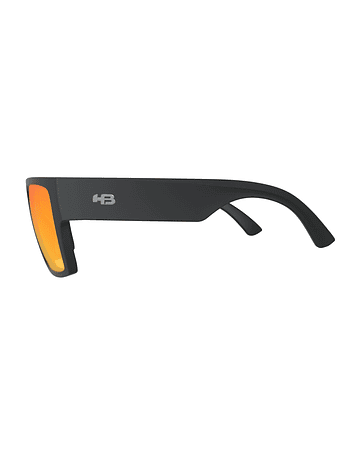  LENTES DE SOL LOUD  MATTE BLACK RED CHROME