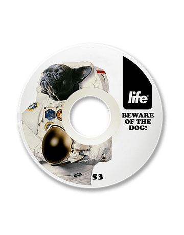 Ruedas Life - Dog White - 53mm