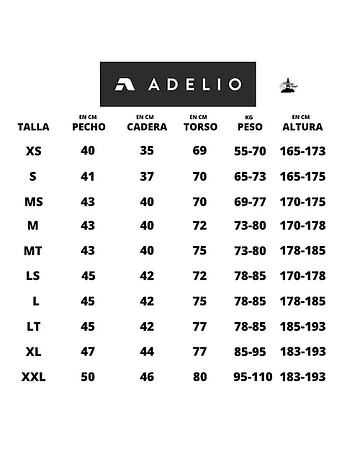 TRAJE ADELIO Connor 4/3 Deluxe