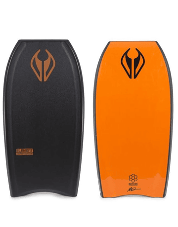 Bodyboard NMD Element Black/Orange antes $153.400