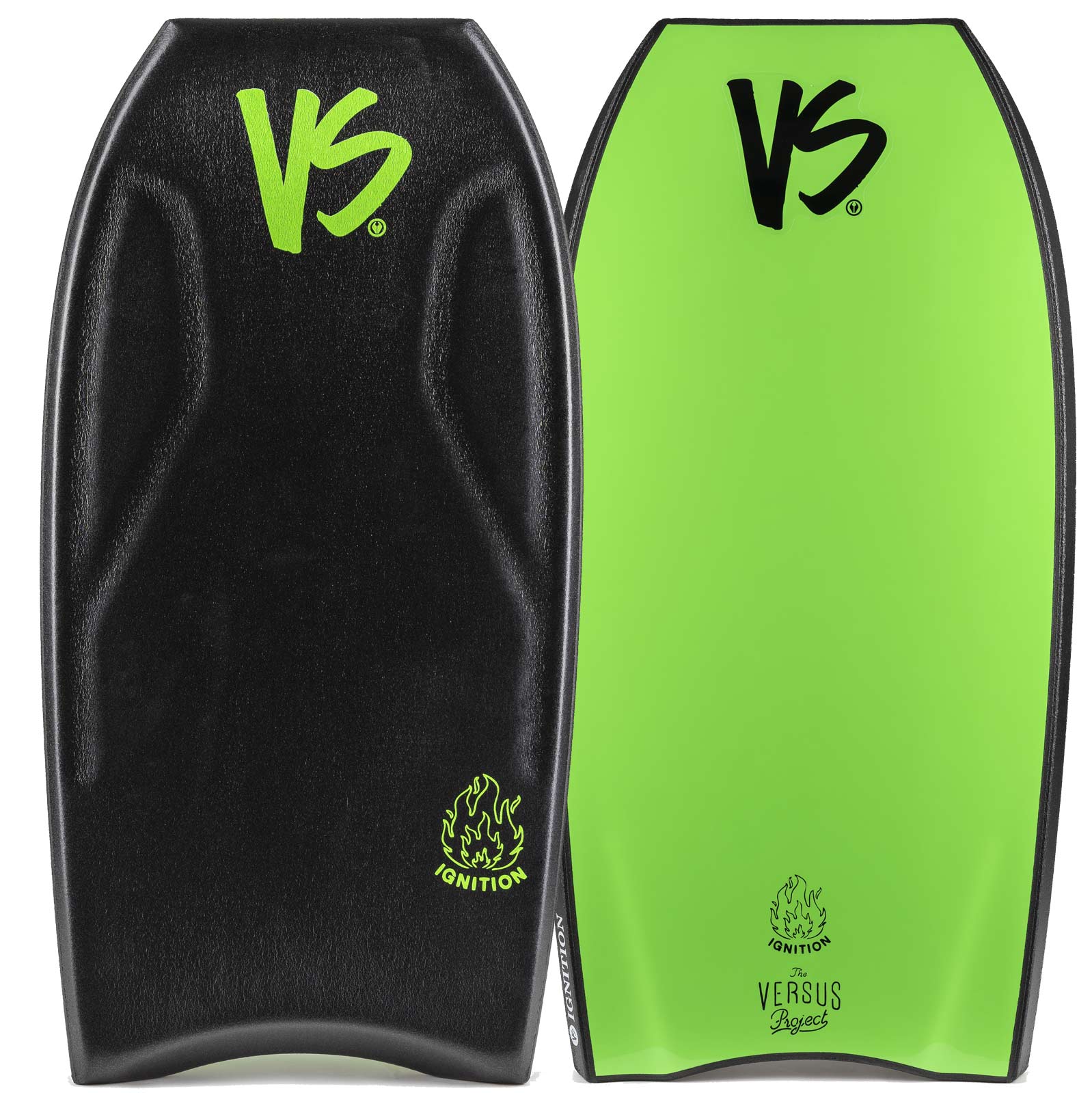 Bodyboard VS Ignition Black / Bright Green antes $176.400