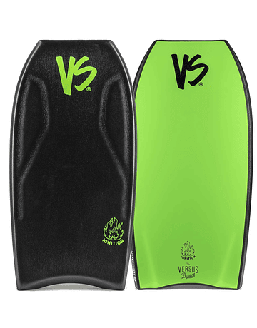 Bodyboard VS Ignition Black / Bright Green antes $176.400